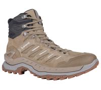 Wanderschuh LOWA "INNOVO MID", Herren, Gr. 44, dune, grau, Leder, Textil, Schuhe Wanderschuh (47467059-44) dune, grau