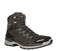 Wanderschuh LOWA "INNOX PRO GORE-TEX MID", Herren, Gr. 46, schwarz (schwarz, grau), Synthetik, Textil, Schuhe Wanderschuh, wasserdicht dank Gore-Tex Membrane (47707913-46) schwarz, grau