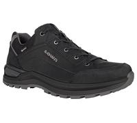 Wanderschuh LOWA "RENEGADE EVO GORE-TEX LO", Herren, Gr. 44, schwarz (schwarz, graphit), Leder, Textil, Schuhe Wanderschuh, wasserdicht dank Gore-Tex Membrane (78814266-44) schwarz, graphit