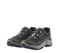Wanderschuh LOWA "VENTIERRA GORE-TEX LO WS", Damen, Gr. 41, grau (grau, rauchgrün), Textil, Veloursleder, Schuhe Wanderschuh, wasserdicht, winddicht,atmungsaktiv dank GORE-TEX Membrane (55531403-41) g
