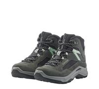Wanderschuh LOWA "VENTIERRA GTX QC WS", Damen, Gr. 39,5, grau, rauchgrün, Leder, Textil, Schuhe Wanderschuh, wasserdicht dank Gore-Tex Membrane (52103567-39,5) grau, rauchgrün