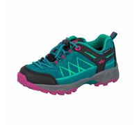 Wanderschuh Mädchen Schnellschnürsystem wasserdicht blau LICO Griffin low - Blau / 36