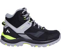Wanderschuh MCKINLEY "Kona VI MID AQX J", Kinder, Gr. 37, schwarz (schwarz night, charcoal), Synthetik, Schuhe Wanderschuh, wasserdicht (44703957-37) schwarz night, charcoal