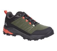 Wanderschuh MCKINLEY "Tahsis AQX M", Herren, Gr. 44, grün (olive schwarz, braun smo), Synthetik, Schuhe Wanderschuh, wasserdicht (21239624-44) olive schwarz, braun smo