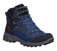 Wanderschuh MCKINLEY "Vulcanus II MID AQX M", Herren, Gr. 46, schwarz (navy, blau schwarz, schwarz), Synthetik, Schuhe Wanderschuh, wasserdicht (54675814-46) navy, blau schwarz, schwarz