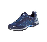 Wanderschuh MEINDL "Caribe GTX", Damen, Gr. 10, blau (marine, blau), Obermaterial: 100% Textilmaterial TEXMAT., Schuhe Wanderschuh (37480313-10) marine, blau