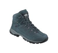 Wanderschuh MEINDL "Ohio 2 GTX", Herren, Gr. 43, Normalschaft, blau, Nubukleder, unifarben, Schuhe Wanderschuh, Robustes Nubukleder, starker Halt, rutschfestes Profil & EVA-Dämpfung (78542014-43) blau