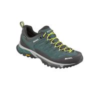 Wanderschuh MEINDL "Tallulah GTX", Herren, Gr. 41,5, Normalschaft, dunkelgrün, gelb, Mesh, Veloursleder, unifarben, Schuhe Wanderschuh, Stabiles Veloursleder, präzise Schnürung & sicherer Halt (191232