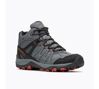 Wanderschuh MERRELL "ACCENTOR 3 SPORT MID GORE-TEX", Herren, Gr. 46, grau (rock), Leder, Synthetik, Schuhe Wanderschuh, wasserdicht dank Gore-Tex Membrane (32612760-46) rock