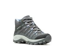 Wanderschuh MERRELL "CLAYPOOL 2 SPORT MID GORE-TEX", Damen, Gr. 41, grau (rock), Synthetik, Schuhe Wanderschuh, wasserdicht dank Gore-Tex Membrane (35402711-41) rock