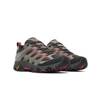 Wanderschuh MERRELL "MOAB 3 GORE-TEX", Herren, Gr. 46, Synthetik, grau (talus, ember), Leder, Schuhe Wanderschuh, wasserdicht dank Gore-Tex Membrane (91277429-46) talus, ember