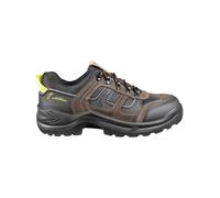 Wanderschuh SAFETY JOGGER WORKS "Borneo", Damen, Gr. 40, grün (khaki), Obermaterial: 50% Rindsleder Leather cow. 50% Textilmaterial TEXMAT., Schuhe Wanderschuh (33732957-40) khaki