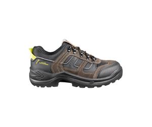 Wanderschuh SAFETY JOGGER WORKS "Borneo", Damen, Gr. 40, grün (khaki), Obermaterial: 50% Rindsleder Leather cow. 50% Textilmaterial TEXMAT., Schuhe Wanderschuh (33732957-40) khaki