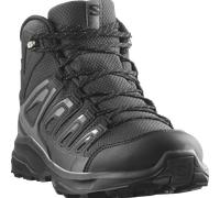 Wanderschuh SALOMON "EXTEGRA MID GORE-TEX", Herren, Gr. 43, schwarz (phantom, asphalt, castlerock), Synthetik, Textil, Schuhe Wanderschuh, wasserdicht dank Gore-Tex Membrane (61066728-43) phantom, asp