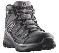 Wanderschuh SALOMON "EXTEGRA MID GORE-TEX W", Damen, Gr. 40,5, excalibur, nine iron, nirvana, Synthetik, Textil, Schuhe Wanderschuh, wasserdicht dank Gore-Tex Membrane, Topseller (68037443-40,5) excal