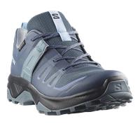Wanderschuh SALOMON "EXTEND 2 GORE-TEX W", Damen, Gr. 37, grisaille, tradewinds, brunnera blau, Synthetik, Textil, Schuhe Wanderschuh, wasserdicht dank Gore-Tex Membrane (54191414-37) grisaille, trade