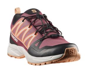 Wanderschuh SALOMON "OUTSCAPE J", Kinder, Gr. 37, nocturne, weiß, almond cream, Synthetik, Textil, Schuhe Wanderschuh, für Kinder & Jugendliche (52564030-37) nocturne, weiß, almond cream