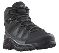 Wanderschuh SALOMON "QUEST ROVE Gore-Tex", Herren, Gr. 49, schwarz, Leder, Textil, Schuhe Wanderschuh, Wasserdicht (69816565-49) schwarz