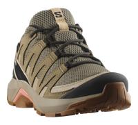 Wanderschuh SALOMON "X-ADVENTURE RECON GORE-TEX W", Damen, Gr. 43, rosa (falcon, desert tan, hyma pink), Leder, Textil, Schuhe Wanderschuh, wasserdicht dank Gore-Tex Membrane (56105102-43) falcon, des
