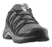 Wanderschuh SALOMON "X-ADVENTURE RECON", Herren, Gr. 43, grau (castlerock, phantom, alloy), Leder, Textil, Schuhe Wanderschuh, wasserdicht (49947424-43) castlerock, phantom, alloy