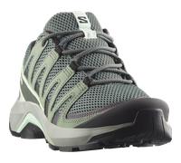 Wanderschuh SALOMON "X-ADVENTURE RECON W", Damen, Gr. 43, sedona sage, grün milieu, bay, Leder, Textil, Schuhe Wanderschuh, wasserdicht (69512259-43) sedona sage, grün milieu, bay