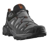Wanderschuh SALOMON "X ULTRA 360 LTR", Herren, Gr. 49, grau (sharkskin, asphalt, caramel cafe), Leder, Textil, Schuhe Wanderschuh, aus Leder (44869149-49) sharkskin, asphalt, caramel cafe