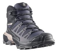 Wanderschuh SALOMON "X ULTRA 360 MID GORE-TEX", Damen, Gr. 42,5, nine iron, excalibur, shadow gray, Synthetik, Textil, Schuhe Wanderschuh, wasserdicht (78422612-42,5) nine iron, excalibur, shadow gray