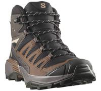 Wanderschuh SALOMON "X ULTRA 360 MID GORE-TEX", Herren, Gr. 49, braun (schwarz, schwarz gull gray, schwarz earth), Synthetik, Textil, Schuhe Wanderschuh, wasserdicht dank Gore-Tex Membrane (23395802-4