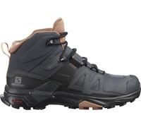 Salomon Wanderschuhe X Ultra 4 Mid GTX Damen Ebony/Mocha Mousse/Almond Crea Größe 43,5 EU