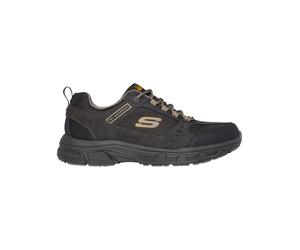 Wanderschuh SKECHERS "OakCanyon", Damen, Gr. 45,5, grau, Obermaterial: 50% Rindsleder Leather cow. 50% Lammleder LEL., Schuhe Wanderschuh (32735951-45,5) grau