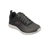 Wanderschuh SKECHERS "Track", Kinder, Gr. 44, grau (dunkelgrau), Obermaterial: 100% Textilmaterial TEXMAT., Schuhe Wanderschuh (81808420-44) dunkelgrau