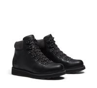 Wanderschuh TIMBERLAND "BRITTON MILLS - MID LACE WATER", Herren, Gr. 47,5, Synthetik, schwarz full g, Leder, Schuhe Wanderschuh, Winterstiefel, wasserdicht, Winterschuhe (21971351-47,5) schwarz full g