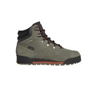 Winterboots ADIDAS TERREX "SNOWPITCH CLIMAWARM", Herren, Gr. 45, grün (olive three, khaki six, semi impact orange), Leder, Schuhe Winterboots, gefüttert (59754849-45) olive three, khaki six, semi impa