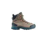 Lowa - Trekkingschuhe Gore-Tex - Randir Gtx Mid Ws Stone / Petrol für Damen aus Leder - Größe 3,5 UK - Beige Beige 3.5 UK