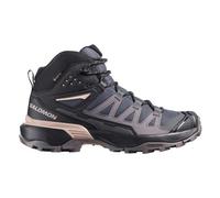 wanderschuhe salomon x ultra 360 mid gtx violett grau damen 38
