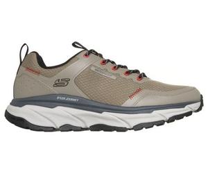 wanderschuhe skechers waterproof relaxed fit d lux journey slate peak taupe schwarz herren 43