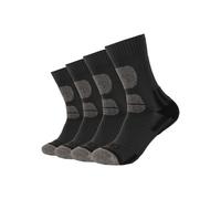 Wandersocken CAMANO "Function", Damen, Gr. 39-42, grau (anthrazit), Materialmix, mehrfarbig, normal, Socken, mit Fußgewölbe-Stütze (70984723-39) anthrazit