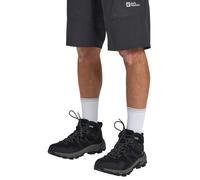 Wanderstiefel JACK WOLFSKIN "VOJO TOUR LT TEXAPORE MID M", Herren, Gr. UK 11,5 - EU 46, Normalschaft, grau (phantom), Obermaterial: Leder; Obermaterial 2: Synthetik; Futter: Polyester, Schuhe Wanderst