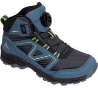 Wanderstiefel MCKINLEY "KI.-WANDER-STIEFEL TAHSIS MID AQX J", Kinder, Gr. 32, blau smoke, anthracit, Synthetik, Schuhe Wanderstiefel, schützt vor Nässe (91631638-32) blau smoke, anthracit