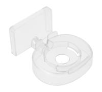 Wandhängender Uhrenhalter aus ABS mit Ladefunktion | Schnelle Montage ohne Bohren, mit Sticker und Ablage, für Magnet Ladekopf und Zuhause