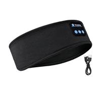 WANGCL Schlafmaske Bluetooth mit Musikwiedergabe Anrufannahme Schlafmaske mit Kopfhörer für Schlafen Yoga Reisen