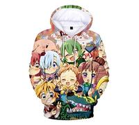 WANHONGYUE Anime Nanatsu No Taizai The Seven Deadly Sins 3D Digitaldruck Kapuzenpullover Hoodie Cosplay Kostüm Pulli Sweatshirt Tops Mäntel 19 XL