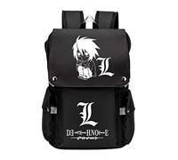 WANHONGYUE Death Note Anime Cosplay Unisex 15,6 Zoll Laptop Backpack Schultasche Rucksack für Reisen/College/Arbeit Schwarz / 1