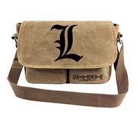 WANHONGYUE Death Note Anime Kleine Umhängetaschen Leinwand Kuriertasche Mini Schultertasche Messenger Bag Geldbörse 2