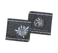 WANHONGYUE Herren Bifold Wallet Monster Hunter Spiel Bild gedruckt Brieftaschen für Frauen mit 6 Slots 1 ID-Fenster