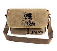 WANHONGYUE JoJo's Bizarre Adventure Anime Kleine Umhängetaschen Leinwand Kuriertasche Mini Schultertasche Messenger Bag Geldbörse 2