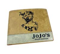 WANHONGYUE JoJo's Bizarre Adventure Anime Kunstleder Geldbörse Kurze Brieftasche Bifold Kartenhüllen Herrenbörse / 5
