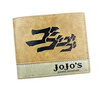WANHONGYUE JoJo's Bizarre Adventure Anime Kunstleder Geldbörse Kurze Brieftasche Bifold Kartenhüllen Herrenbörse / 2
