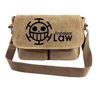 WANHONGYUE One Piece Anime Kleine Umhängetaschen Leinwand Kuriertasche Mini Schultertasche Messenger Bag Geldbörse 1