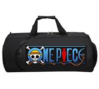 WANHONGYUE One Piece Monkey D Luffy Duffel Bag Gym Tasche für Herren Damen Sport Reisetasche Unisex Umhängetasche Handgepäck Schwarz/7